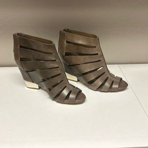 BCBGeneration leather wedge boot